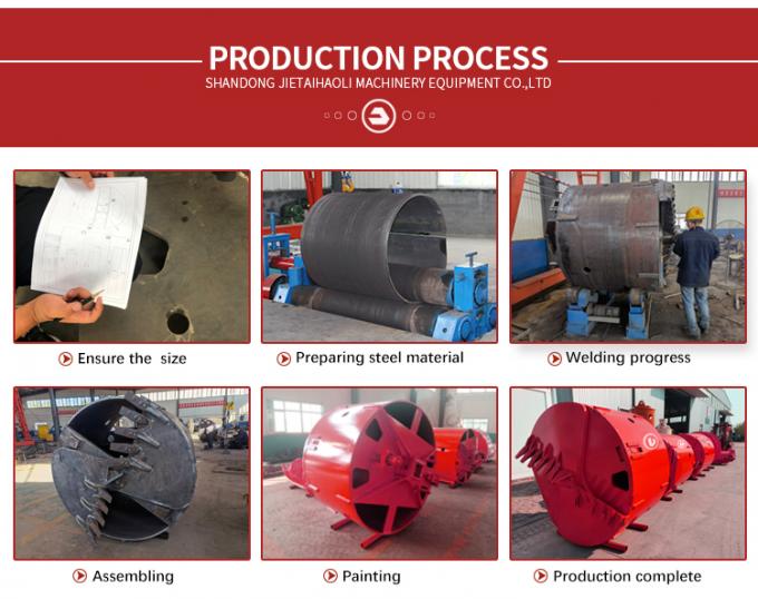 Les outils de forage, accessoires importants pour les plateformes de forage rotatives, sont mis en vente. 3