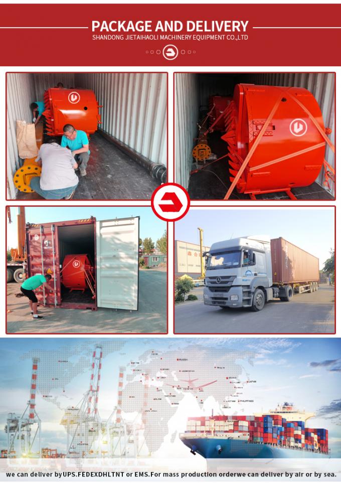 Les outils de forage, accessoires importants pour les plateformes de forage rotatives, sont mis en vente. 4