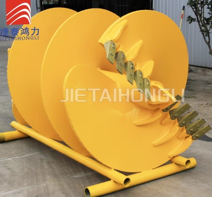 Foreuse droite 600mm de forage de roche de dents de sol 800mm 1000mm Bauer Soilmec Imt 200*200