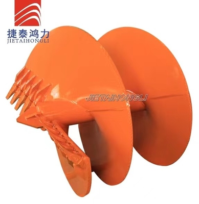 Foreuse droite rotatoire d'attachement de perceuse avec les dents plates des dents Od600-3000mm 28-32
