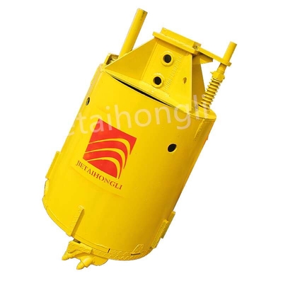 Seau Od800mm/1000mm /1200mm/1500mm Clay Flat Teeth Bucket de sol de Q355C