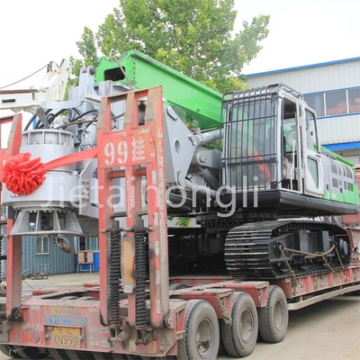 Utilisé empilant Rig Rotary Crawler Type Piling Rig Machine For Drilling Hole