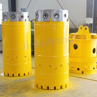 Tube à mur unique d'enveloppe de perceuse pour la pile ennuyée de trou de base d'empilage