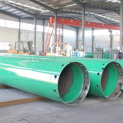 Tube à mur unique d'enveloppe de perceuse pour la pile ennuyée de trou de base d'empilage