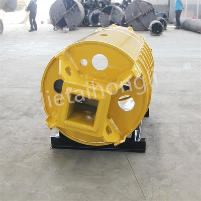 Seau de baril de noyau de roche d'OD800mm avec des dents de balle pour la terre dure
