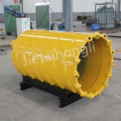Seau de baril de noyau de roche d'OD800mm avec des dents de balle pour la terre dure