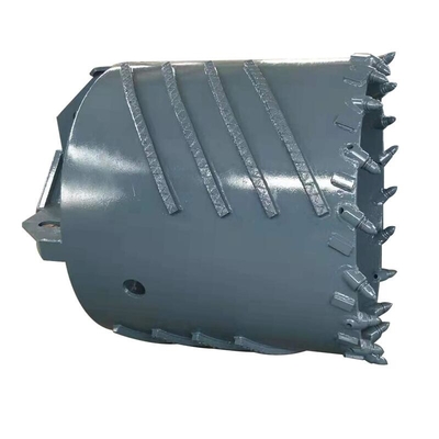 Les dents de balle creusent le baril forant la construction de couche de Rig Tool For Hard Rock