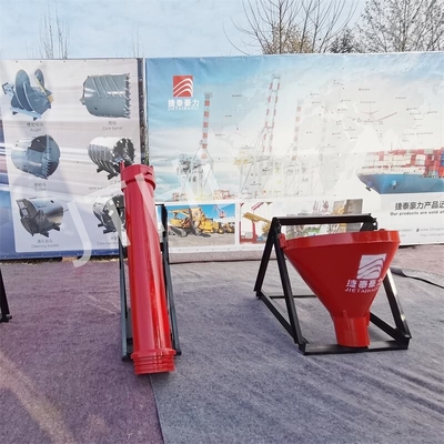 Tuyau de forage de Tremie de pompe concrète de construction de pile