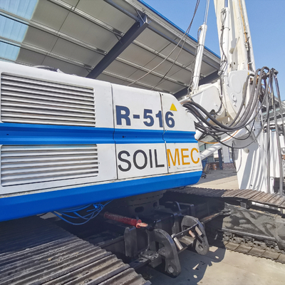 Perceuse rotative d'occasion Soilmec Sr516 Imt Af150 Crrc280 pour trou de pieu foré