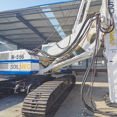 Perceuse rotative d'occasion Soilmec Sr516 Imt Af150 Crrc280 pour trou de pieu foré