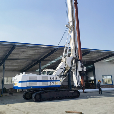 Perceuse rotative d'occasion Soilmec Sr516 Imt Af150 Crrc280 pour trou de pieu foré